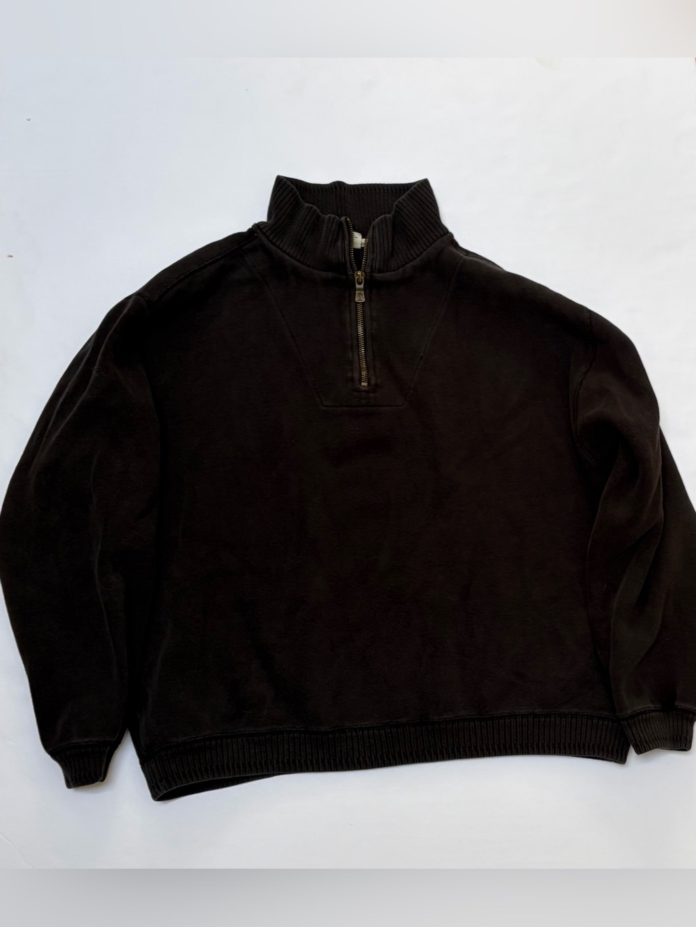 Tommy Bahama Women’s Black Half-Zip Sweatshirt